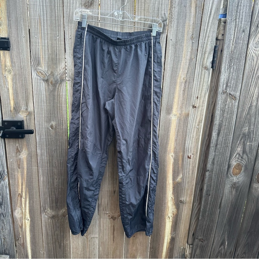 VINTAGE Nike Track Pants Y2K Zippers Men’s Size Small